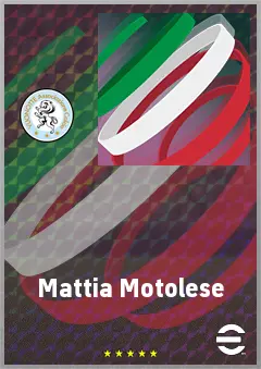 Mattia Motolese eFootball 2026 player card, 64 OVR CB