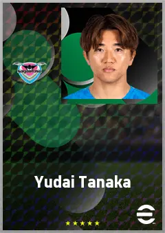Tanaka Yudai eFootball 2026 player card, 66 OVR AMF