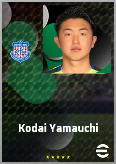 Yamauchi Kodai eFootball 2026 player card, 64 OVR GK