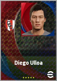 Diego Ulloa eFootball 2026 player card, 69 OVR LB