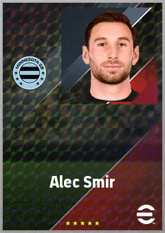 Alec Smir eFootball 2026 player card, 66 OVR GK