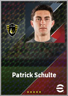Patrick Schulte eFootball 2026 player card, 73 OVR GK