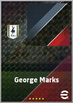 George Marks eFootball 2026 player card, 68 OVR GK