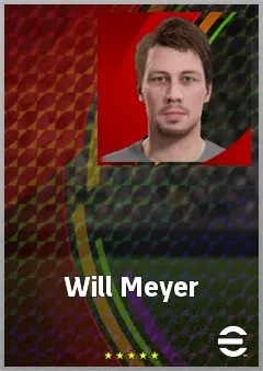 Will Meyer eFootball 2026 player card, 65 OVR GK