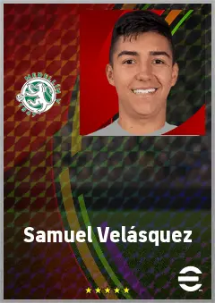 Samuel Velásquez eFootball 2026 player card, 69 OVR LB
