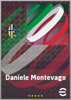 Daniele Montevago eFootball 2026 player card, 67 OVR CF
