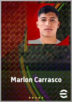 Marlon Carrasco eFootball 2026 player card, 64 OVR CMF