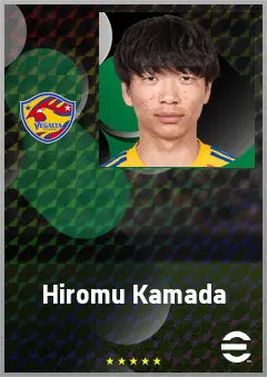 Kamada Hiromu eFootball 2026 player card, 67 OVR DMF