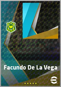 Facundo De La Vega eFootball 2026 player card, 68 OVR CF