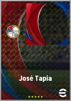 José Tapia eFootball 2026 player card, 64 OVR GK