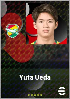 Ueda Yuta eFootball 2026 player card, 64 OVR LB