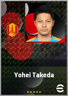 Takeda Yohei eFootball 2026 player card, 68 OVR GK