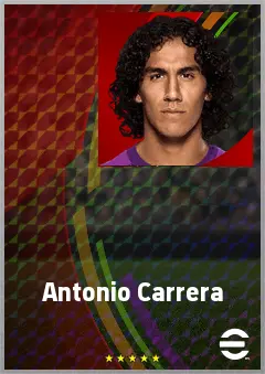 Antonio Carrera eFootball 2026 player card, 64 OVR GK