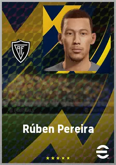 Rúben Pereira eFootball 2026 player card, 67 OVR CB