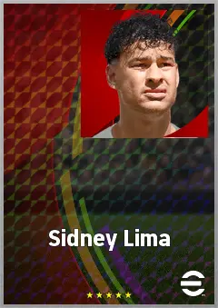 Sidney Lima eFootball 2026 player card, 73 OVR CB