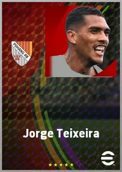 Jorge Teixeira eFootball 2026 player card, 71 OVR CF