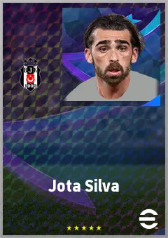 Jota Silva eFootball 2026 player card, 73 OVR LWF