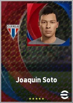 Joaquín Soto eFootball 2026 player card, 64 OVR CMF