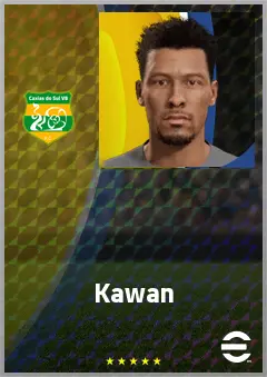 Kawan eFootball 2026 player card, 67 OVR CB