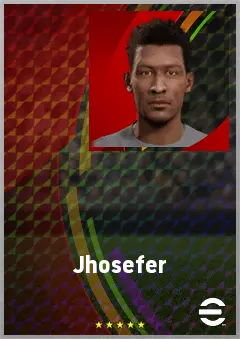 Jhosefer eFootball 2026 player card, 66 OVR RMF
