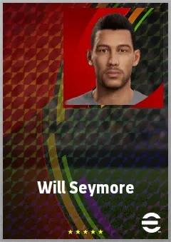 Will Seymore eFootball 2026 player card, 69 OVR CB