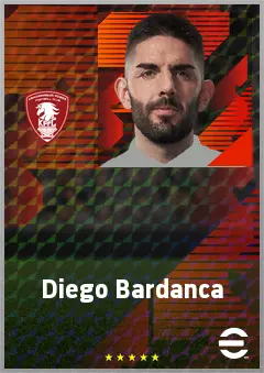 Diego Bardanca eFootball 2026 player card, 67 OVR CB