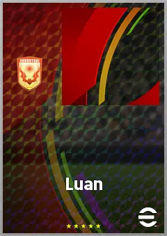 Luan eFootball 2026 player card, 65 OVR CB