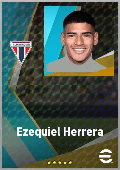 Ezequiel Herrera eFootball 2026 player card, 72 OVR RB