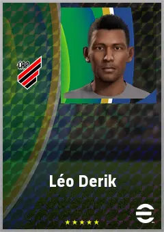 Léo Derik eFootball 2026 player card, 65 OVR LB