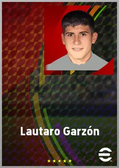 Lautaro Garzón eFootball 2026 player card, 68 OVR GK