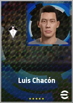 Luis Chacón eFootball 2026 player card, 70 OVR AMF