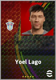 Yoel Lago eFootball 2026 player card, 69 OVR CB