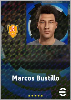 Marcos Bustillo eFootball 2026 player card, 67 OVR CMF
