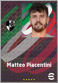 Matteo Piacentini eFootball 2026 player card, 69 OVR CB