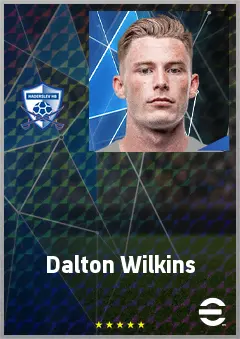 Dalton Wilkins eFootball 2026 player card, 67 OVR LB