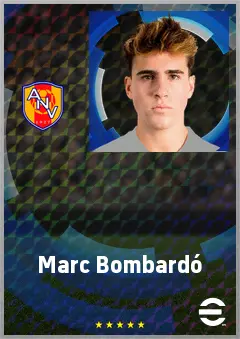 Marc Bombardó eFootball 2026 player card, 67 OVR CB