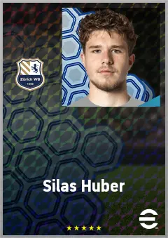 Silas Huber eFootball 2026 player card, 67 OVR GK