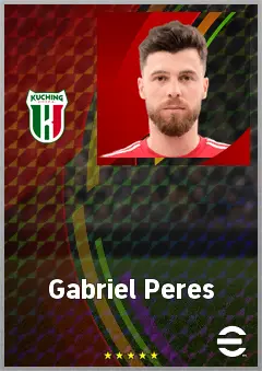 Gabriel Peres eFootball 2026 player card, 67 OVR CB
