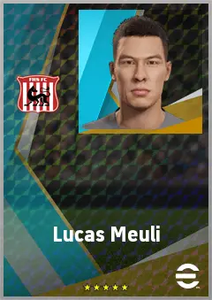 Lucas Meuli eFootball 2026 player card, 65 OVR GK