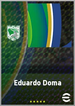 Eduardo Doma eFootball 2026 player card, 71 OVR CB