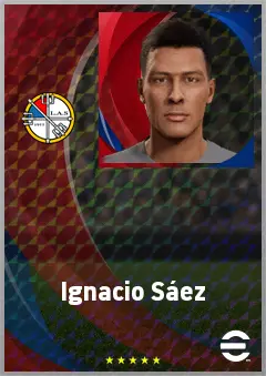 Ignacio Sáez eFootball 2026 player card, 67 OVR GK