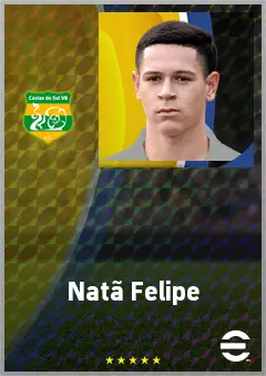 Natã Felipe eFootball 2026 player card, 67 OVR CB