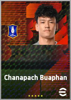Chanapach Buaphan eFootball 2026 player card, 63 OVR CB