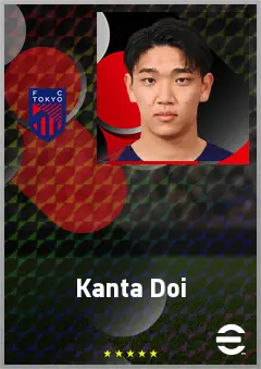 Doi Kanta eFootball 2026 player card, 68 OVR CB