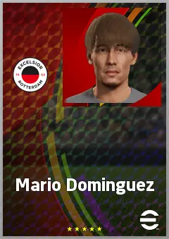 Mario Dominguez eFootball 2026 player card, 67 OVR CF