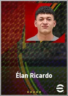 Élan Ricardo eFootball 2026 player card, 68 OVR DMF