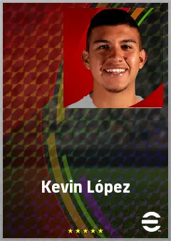 Kevin López eFootball 2026 player card, 67 OVR GK