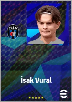 İsak Vural eFootball 2026 player card, 69 OVR CMF