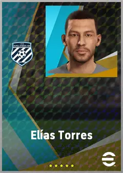 Elías Torres eFootball 2026 player card, 71 OVR CF