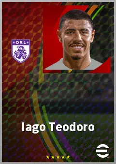 Iago Teodoro eFootball 2026 player card, 67 OVR CB